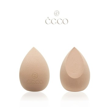 [Ching co 青可]台灣品牌CGCO乾濕兩用美妝蛋 「買四送一」水滴斜切型 化妝海綿 粉撲 彩妝美妝用品
