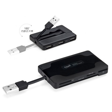 T29 晶片ATM+複合讀卡機+三槽USB集線器