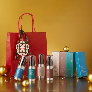 【D&M】 香氛精油防護噴霧(75%酒精) 四入組【聖誕交換禮物首選】