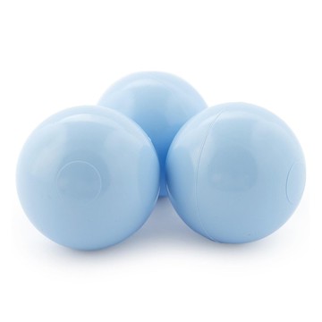 波蘭Misioo彩色繽紛波波球-粉藍( 一箱100顆)