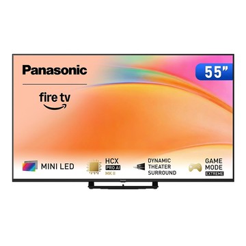 【Panasonic 國際牌】55型4K Mini LED 144Hz Fire TV聯網顯示器 無視訊盒 TV-55W95BGT