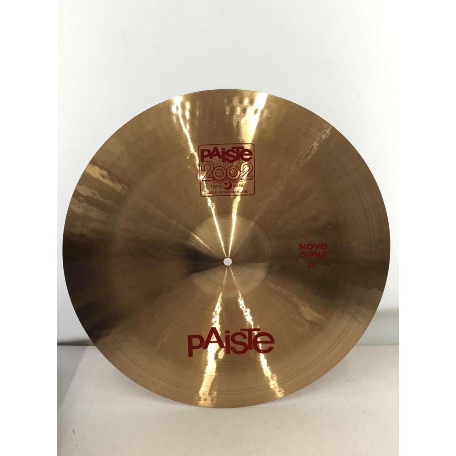 PAiSTe◆打楽器その他 チャイナシンバル NOVO CHINA 20 2002 MADE IN SWITZERLAN