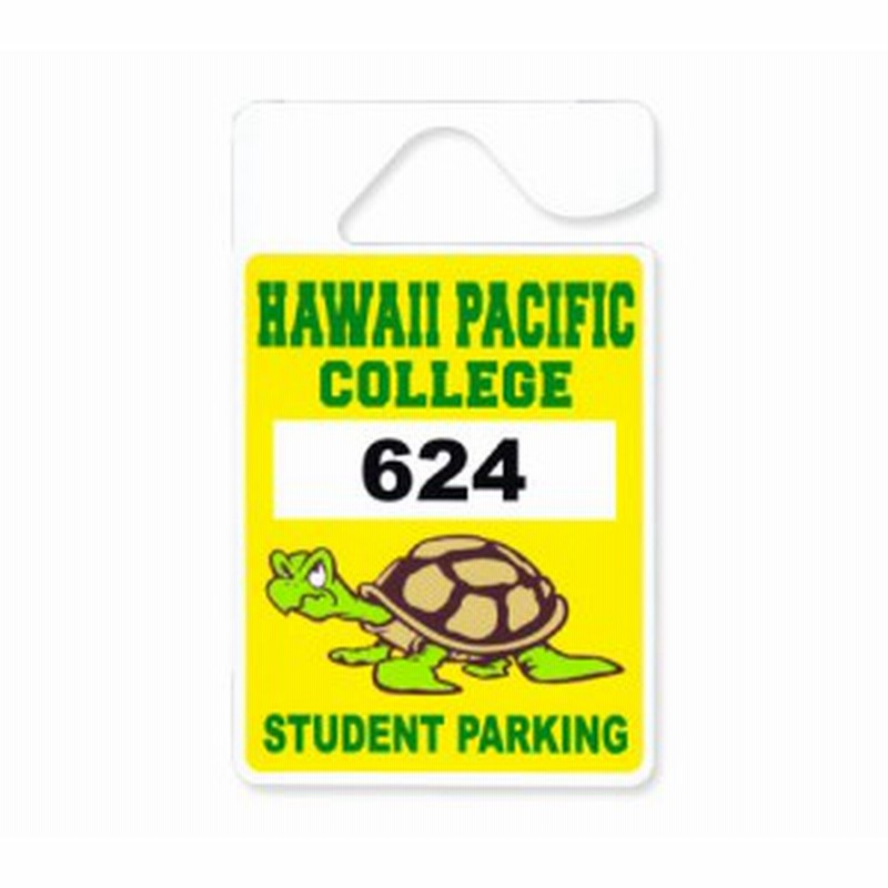 パーキングパーミットタグ ハワイ 雑貨 カー用品 ルームミラー 飾り カーアクセサリー 駐車許可証 Parking Permit Hawaii Pacific Co 通販 Lineポイント最大1 0 Get Lineショッピング