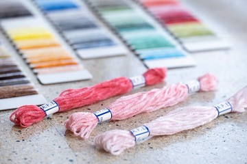 Molle繡線3 色套裝 No.101/102/103