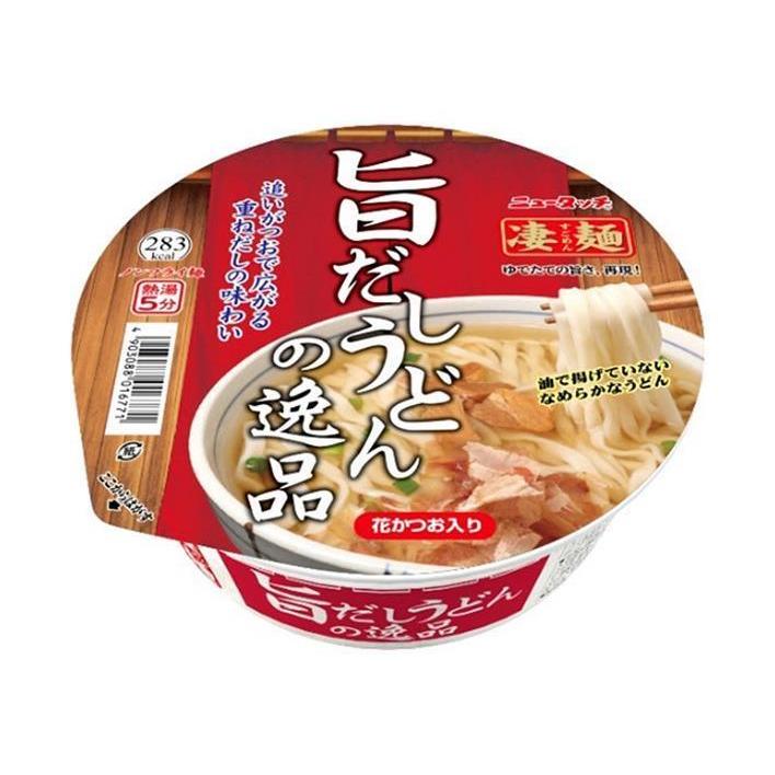 ヤマダイ ニュータッチ 凄麺 旨だしうどんの逸品 105g×12個入｜ 送料無料