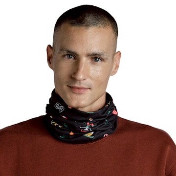 經典頭巾 Plus-聖誕夜黑