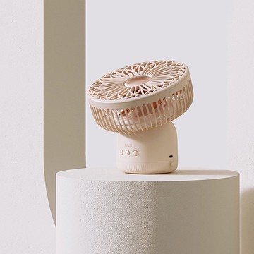 【快速出貨】二段燈光多功能風扇-鈴蘭 可遙控