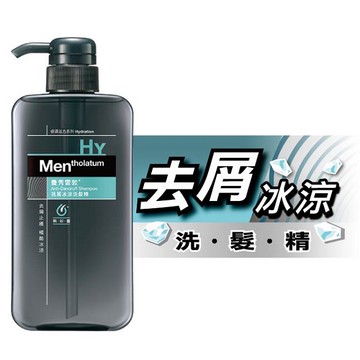 【Mentholatum 曼秀雷敦】抗屑冰涼洗髮精 550ml