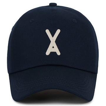 VARZAR 寬鬆版棒球帽  F  海軍藍