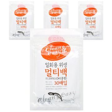 YOUHOUSE 一次性衛生萬用高湯過濾袋  中(M)  30入  4個