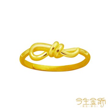 【今生金飾】完美戒 黃金戒指