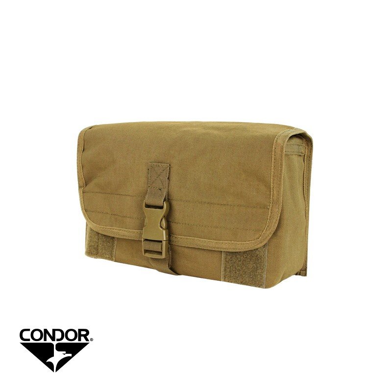 CONDOR MA11-498 GAS MASK POUCH COYOTE BROWN