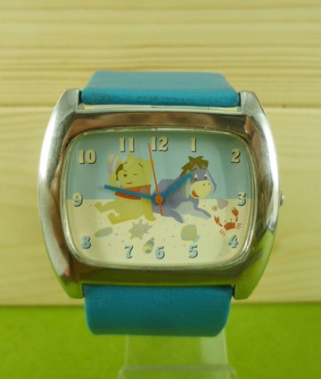 【震撼精品百貨】Winnie the Pooh 小熊維尼~手錶~海灘