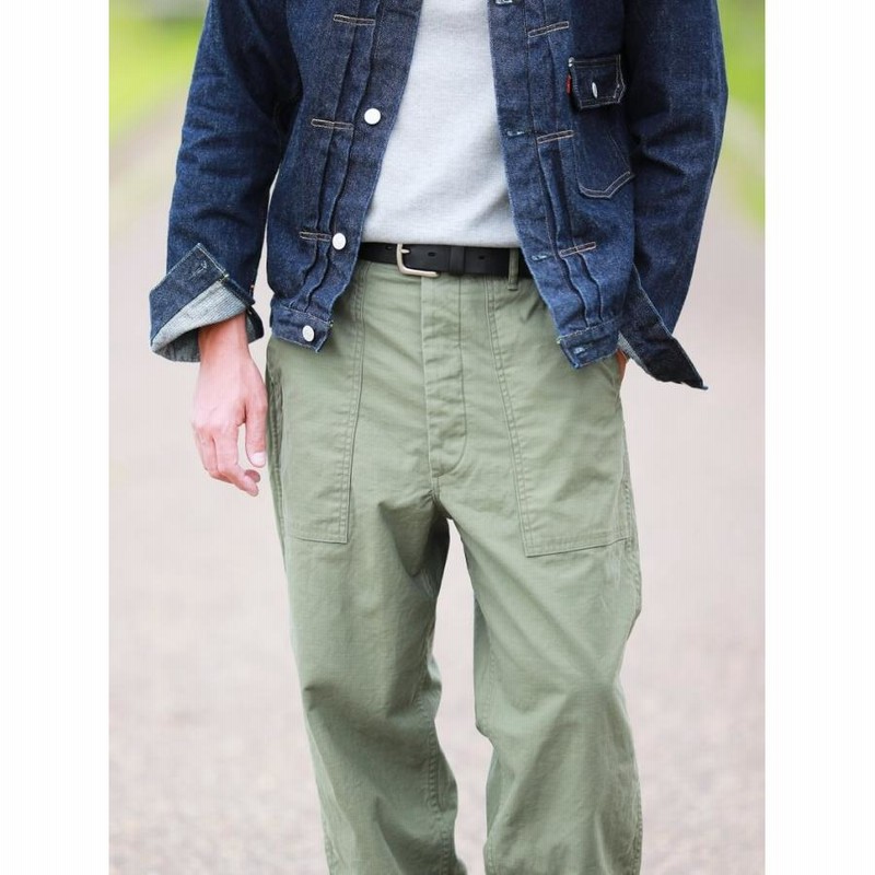 TCB ベイカーパンツ　オリーブ TCBジーンズ ベイカーパンツ オリーブ TCB jeans 50's BAKER PT