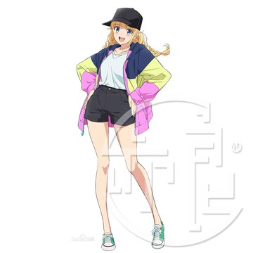 亦良 派對浪客諸葛孔明 月見英子 cosplay假發 仿真頭皮 玉米燙