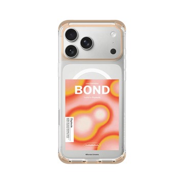 iPhone 17 Pro Max ClearX (MagSafe 兼容) 暖透橘 - Valentine's Day Collection - 催產素牽引的連結
