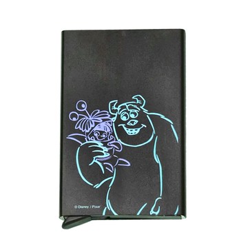 Disney 迪士尼 返校日自動金屬名片盒 BF133  9.5 x 6.2cm  毛怪阿布