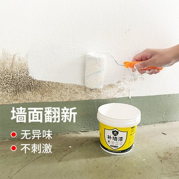 📣爆款推薦📣墻麵乳膠漆內墻白色補墻漆刷墻室內無味刷墻塗料環保自刷家用 V9FK