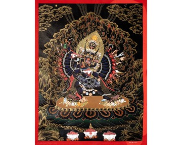 永恆的寧靜 自購車 唐卡畫  發現神聖藝術 コラージュ