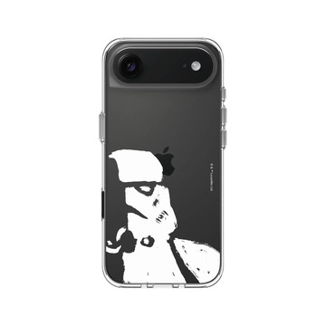 iPhone Air Clear Case（相機按鈕） 透明 - 迪士尼-星際大戰 Star Wars - 風暴兵-經典