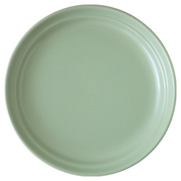 JUST HOME 青森陶瓷淺盤 5692-03  綠色  8吋  1個
