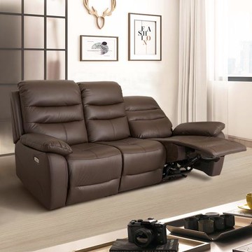 【Homelike】 喜家居三人座雙電動沙發(2329)