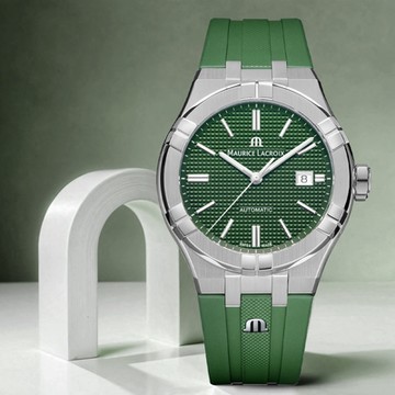Maurice Lacroix 艾美錶 AIKON 日期機械錶 母親節送禮推薦-42mm AI6008-SS000-630-5