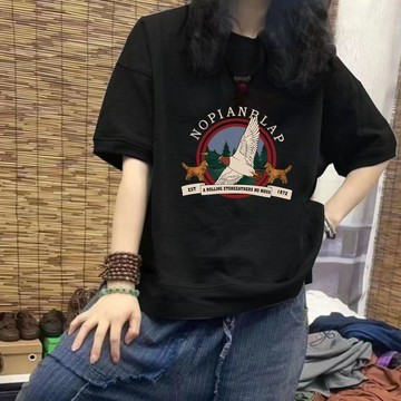 台灣出貨 短袖女 短袖上衣 純棉短袖 oversize 寬鬆短袖 大碼上衣 夏天衣服 韓版上衣 短袖T恤 短袖上衣女