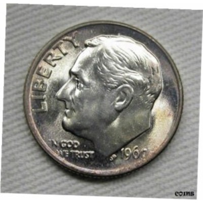 アンティークコイン 1960-P FB Roosevelt Dime GEM UNC Coin AD853