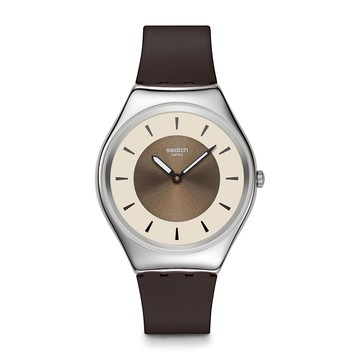 Swatch HAZEL DELIGHT 超薄手錶/男錶/女錶/瑞士製造 SYXS158 (38mm)【官方旗艦店】