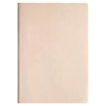 LHiDS 磁吸收納筆記本 A6  防水PU皮革  附磁吸紙夾  輕巧隨扣夾  空白內頁  初秋栗杏  1本