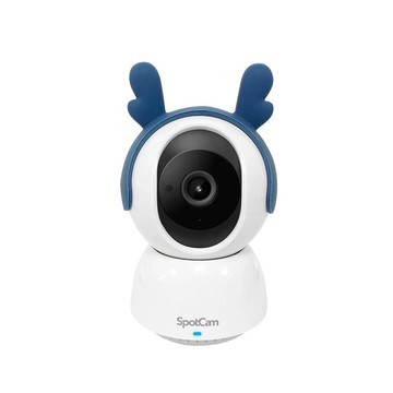SpotCam Mibo 高清 2K 可擺頭 AI 智慧型寵物攝影機