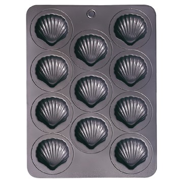 SaNNeNg 三能 11連扇貝瑪德蓮模 800系列不沾  36.5 x 26.5 x 2.1cm  1個