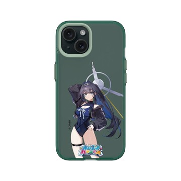 iPhone 15 Clear 憂墨綠 - Ouro Kronii - Ouro Kronii