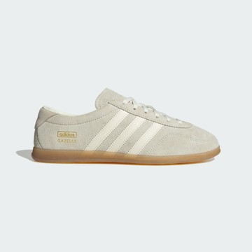 Adidas 愛迪達 Gazelle Lo Pro W [IH6933] 女 休閒鞋 舒適 米白 皮革 經典 復古 懷舊