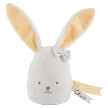 Chicco 安撫夜燈 柔軟光線 7種顏色 0個月以上適用  甜蜜小兔 白色  1個