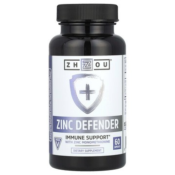 Zhou Nutrition, Zinc Defender，60 粒膠囊