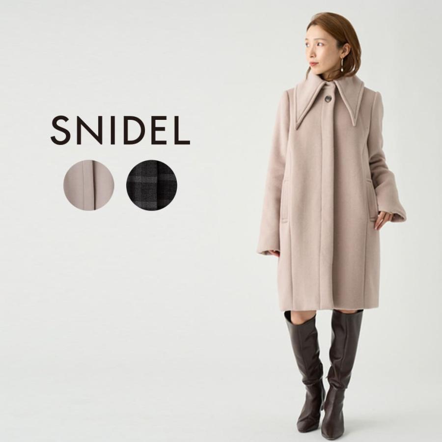 SALE50%OFF スナイデル SNIDEL 通販 ファースリーブミディコート