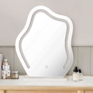 【Homelike】喜家居LED三色補光雲朵美妝鏡(2518)