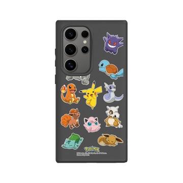Galaxy S24 Ultra SolidSuit 黑 - 寶可夢 Pokemon - Sticker-去吧寶可夢