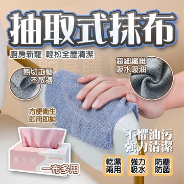 隔日🚚 抽取式抹布 抹布 懶人抹布 廚房抹布 拋棄式抹布 多用途抹布 一次性抹布 萬用抹布 吸水抹布 擦拭布 超細纖維布