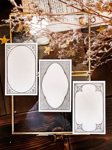 星痕－凸板素材框