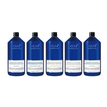 Keune 肯葳 1922 紳藍男士 洗髮精 1000ml (多款可選)