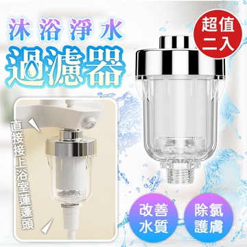 花灑水龍頭過濾器(超值2入)