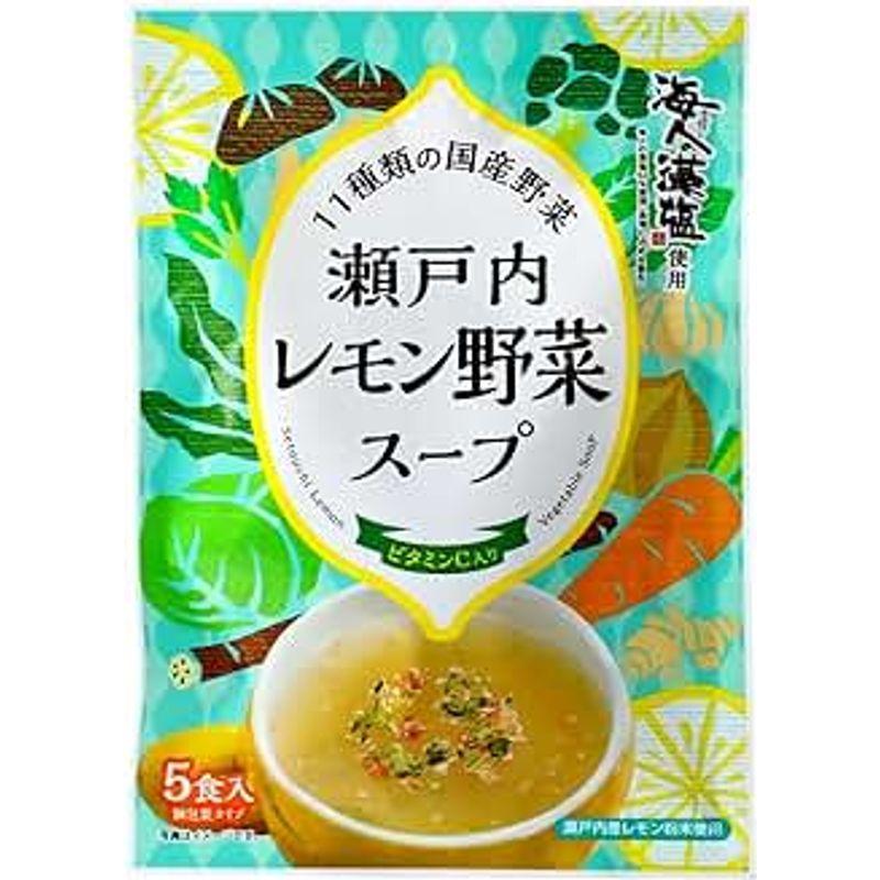 日東食品工業 スープ 瀬戸内レモン野菜スープ 42.5g(5袋)