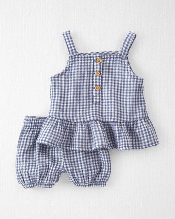 2-Piece Organic Cotton Gauze Set