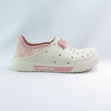 GOODYEAR 固特異 GAWP52721 洞洞鞋 輕便鞋 台灣製 後踩兩穿 奶茶【iSport愛運動】