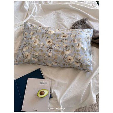 年后發貨 shamelessbaby四季兩用 真絲+水洗棉雙面雙用枕套單只裝