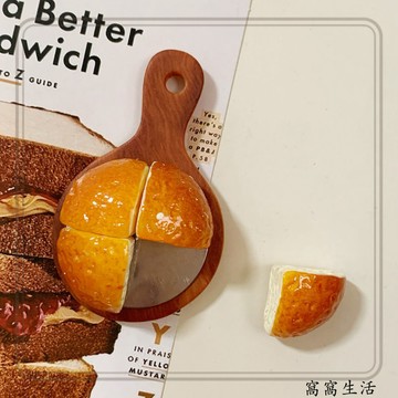 台灣出貨 迷你案板烤面包冰箱貼烘焙備忘磁貼飾食玩洞洞板磁吸裝飾白板貼