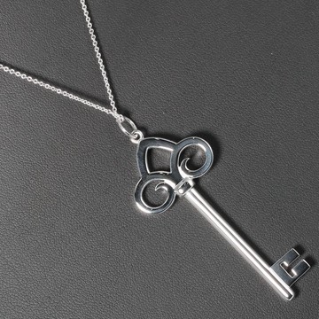 【日本直送】蒂芬妮 鳶尾花 純銀 925 項鍊 TIFFANY&Co.【二手】A級